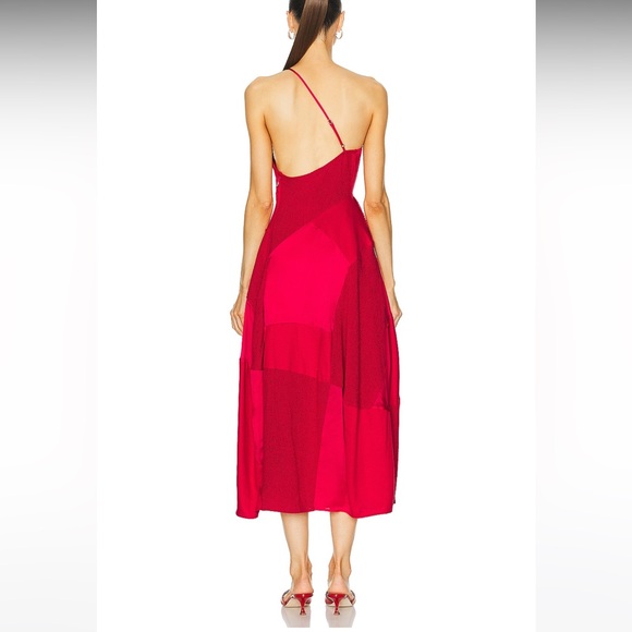 Cult gaia cienna dress color: lollipop multi, size: xs,worn once great condition - Picture 4 of 4